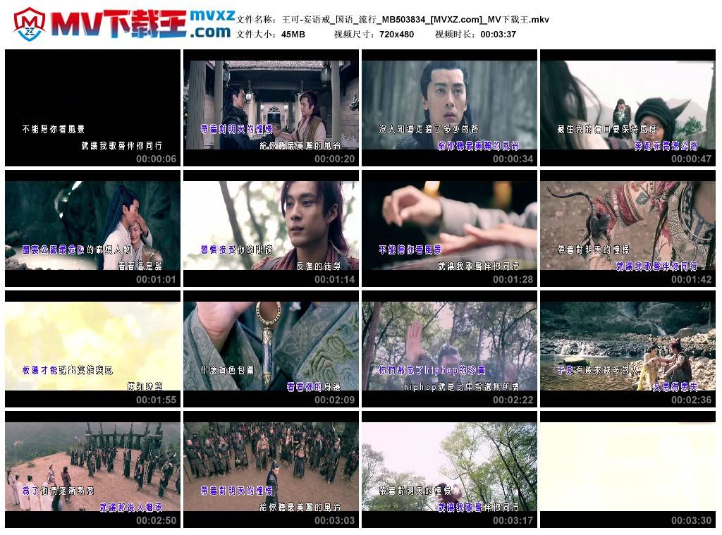 王可-妄语戒_国语_流行_MB503834